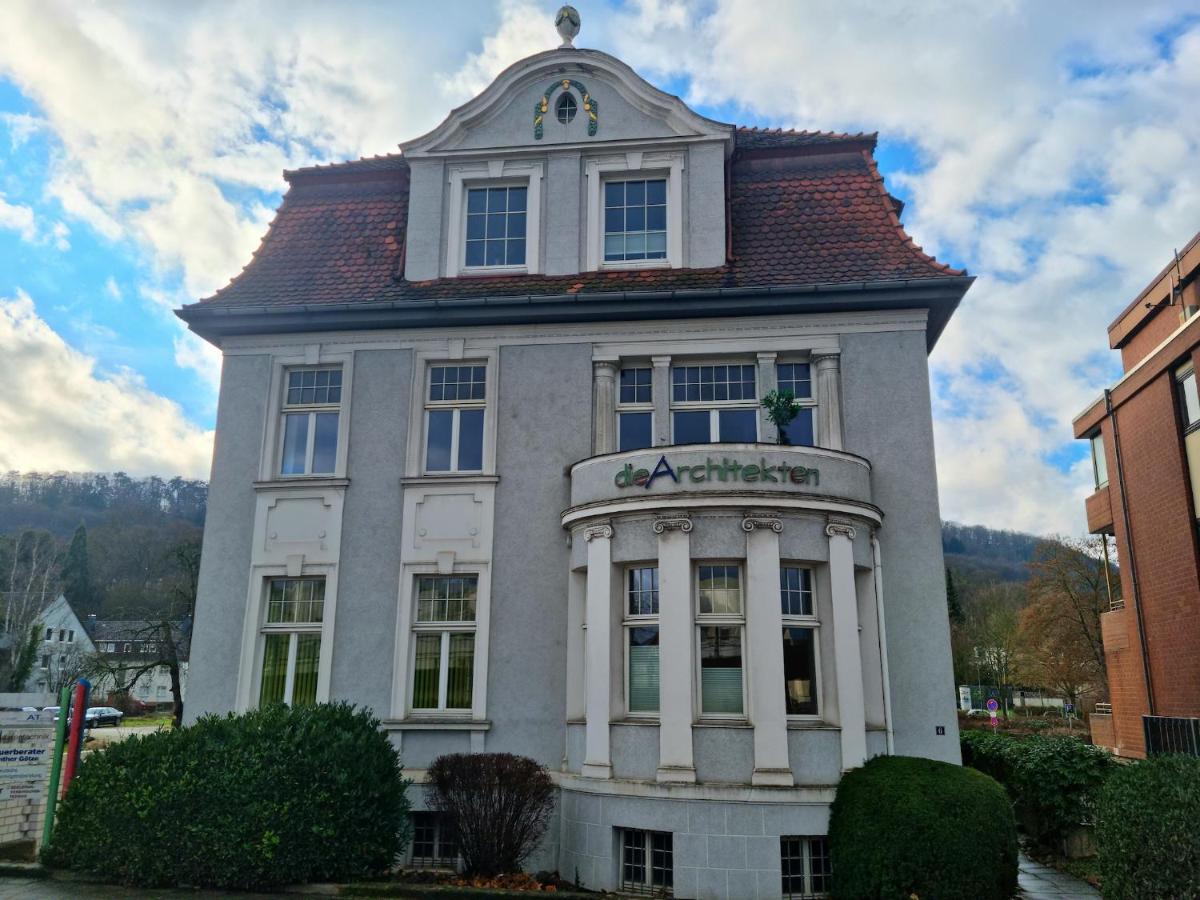 Charysma - Jugendstil Trifft Moderne, Schlafzimmer Mit Smart-Tv, Tischfussball, Darts, Parkplatz Hamelin Luaran gambar